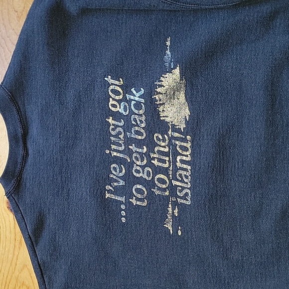 VTG EAGLE LAKE ISLAND LODGE SWEATSHIRT IVE JUST GOT TO GET BACK TO THE ISLAND - Picture 10 of 10
